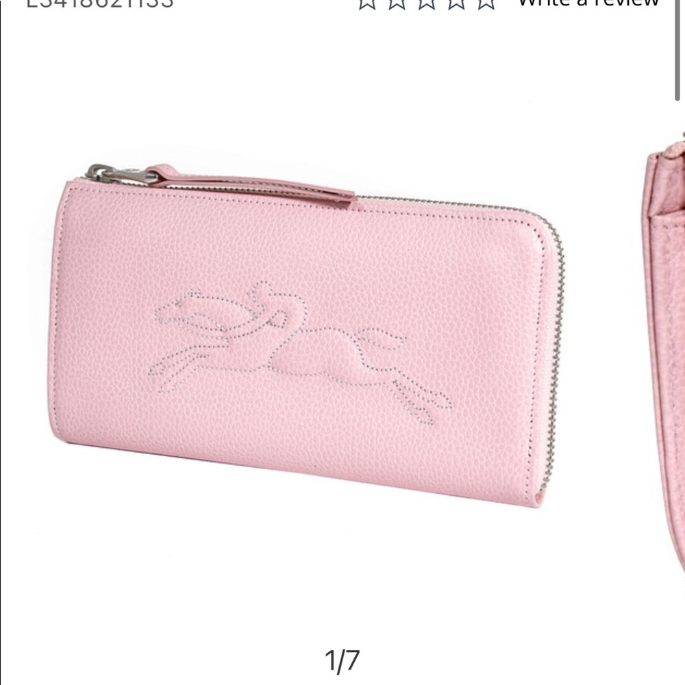 Longchamp wallet - pink